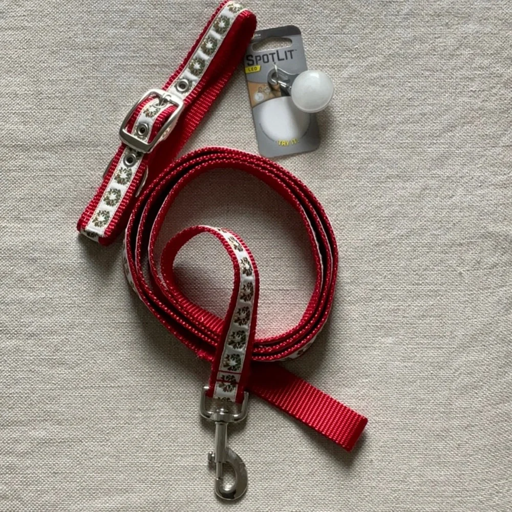 Dog Collar and Leash
